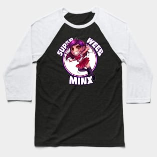 Super Weeb Minx Baseball T-Shirt